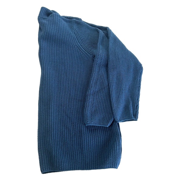 NWOT Coldwater Creek Blue Cardigan Sweater Grandmacore L petite - Picture 10 of 10
